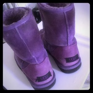 Purple Uggs Size 8!